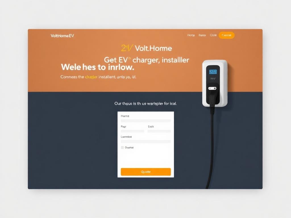 VoltHome EV demo site